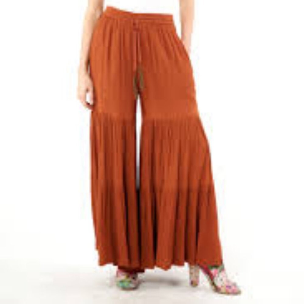 Aratta Palazzo Dream Pant Rust